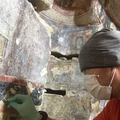 Conservation and restoration of Frescoes. Igor Tomaily