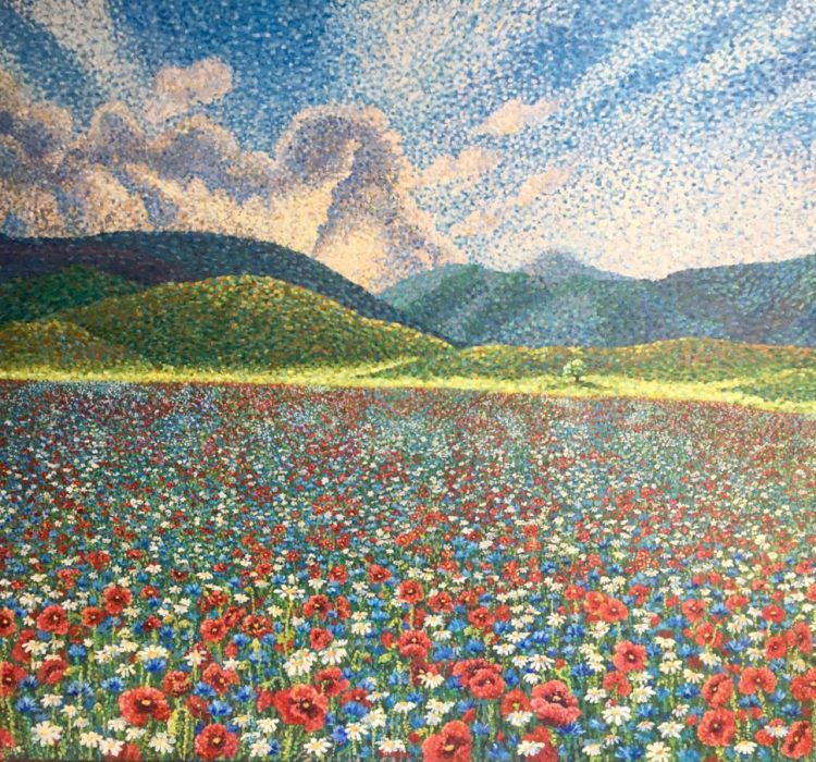 IGOR TOMAILY
“FIELD OF FLOWERS “
        OIL, CANVAS
             90X120