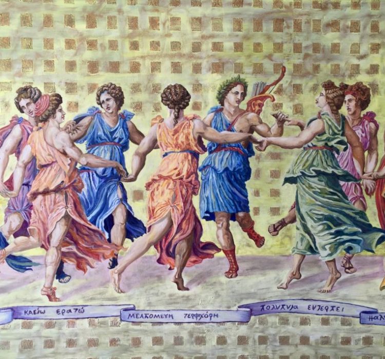 IGOR TOMAILY
"Dancing muses"
  
       93x144