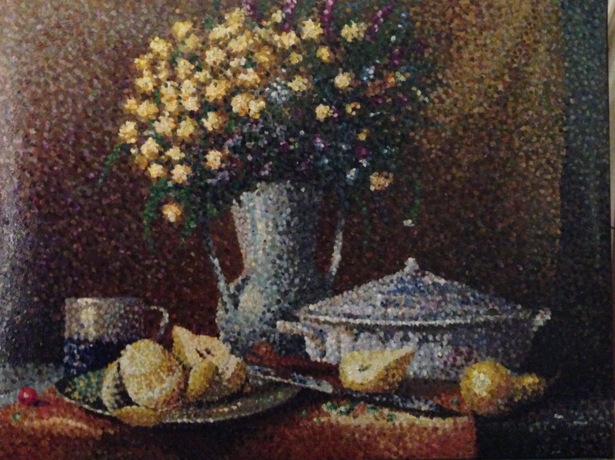 IGOR TOMAILY
 “STILL LIFE”
 OIL,CANVAS
    30X40