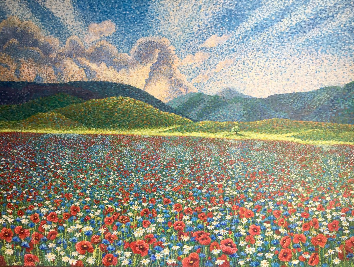 IGOR TOMAILY
“FIELD OF FLOWERS “
        OIL, CANVAS
             90X120