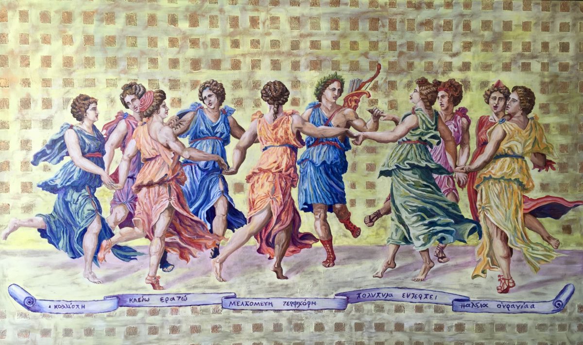 IGOR TOMAILY
"Dancing muses"
  
       93x144